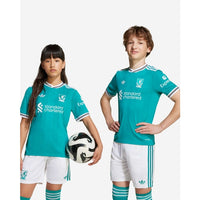 T-shirt e Pantaloncini per Bambino Liverpool Third 25/26