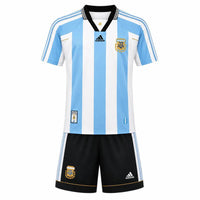 T-shirt e Pantaloncini per Bambino Argentina Retro 1998