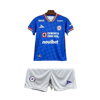 T-shirt e Pantaloncini per Bambino Cruz Azul Home 25/26