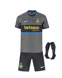T-shirt e Pantaloncini per Bambino Inter Third 26/27 - Con Calzini