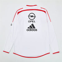 Maglia da allenamento retrò manica lunga Ac Milan 04/05