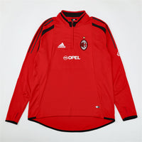 Maglia da allenamento retrò manica lunga Ac Milan 04/05