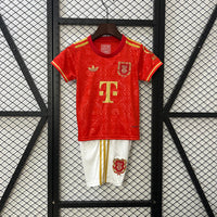 T-shirt e Pantaloncini per Bambino Bayern Monaco Home 23/24