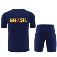 Maglia e Pantaloncini Allenamento Brasil Bambino 26/27