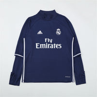 Maglia da allenamento retrò manica lunga Real Madrid 16/17
