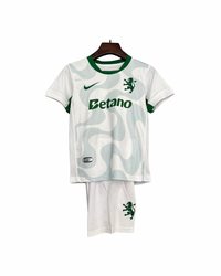 T-shirt e Pantaloncini per Bambino Sporting Lisbon Away 25/26