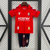 T-shirt e Pantaloncini Bambino CA Osasuna Home 25/26