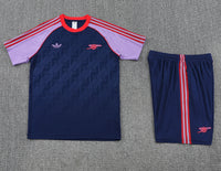 Maglia da allenamento e pantaloncini del Arsenal 24/25