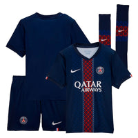 T-shirt e Pantaloncini per Bambino PSG Home 25/26 - Con Calzettoni