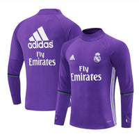 Maglia da allenamento retrò manica lunga Real Madrid 16/17