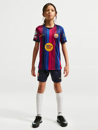 T-shirt e Pantaloncini per Bambino FC Barcelona Home 26/27
