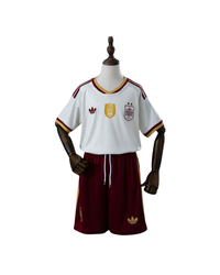 T-shirt e Pantaloncini per Bambino Spagna Away 26/27 Con due stelle e la patch di campione del mondo