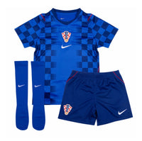 T-shirt e Pantaloncini per Bambino Croazia Away 26/27 - Con Calzettoni
