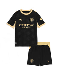 T-shirt e Pantaloncini per Bambino Manchester City Away 26/27