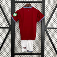 T-shirt e Pantaloncini per Bambino West Ham United Home 25/26