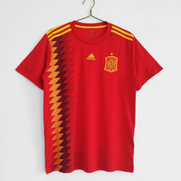 Maglia Spagna Home Retro 2018