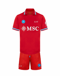 T-shirt e Pantaloncini per Bambino SSC Napoli Third 26/27