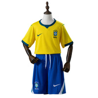 T-shirt e Pantaloncini per Bambino Brasil Home 26/27
