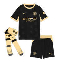 T-shirt e Pantaloncini per Bambino Manchester City Away 26/27 - Con Calzettoni
