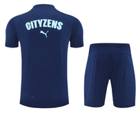 Maglia da allenamento e pantaloncini del Manchester City 25/26