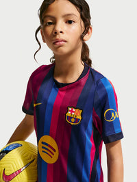 T-shirt e Pantaloncini per Bambino FC Barcelona Home 26/27