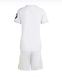 T-shirt e Pantaloncini Bambino Real Madrid Home 25/26
