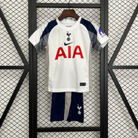 T-shirt e Pantaloncini per Bambino Tottenham Hotspur Home 25/26