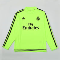 Maglia da allenamento retrò manica lunga Real Madrid 15/16
