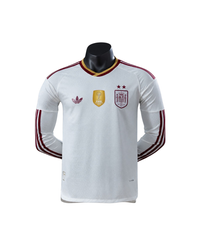 Maglia Spagna Away 26/27 - Manica Lunga Con due stelle e la patch di campione del mondo