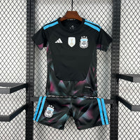 T-shirt e Pantaloncini per Bambino Argentina Portiere 26/27 - CON TOPPA DEL CAMPIONE DELLA COPPA DEL MONDO