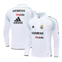 Maglia da allenamento retrò manica lunga Real Madrid 04/05