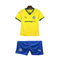 T-shirt e Pantaloncini per Bambino Palmeiras Third 25/26