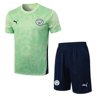Maglia da allenamento e pantaloncini del Manchester City 25/26