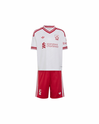 T-shirt e Pantaloncini per Bambino Liverpool Away 26/27