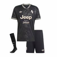 T-shirt e Pantaloncini per Bambino Juventus Third 25/26 - Con Calzini