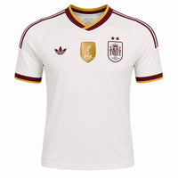Maglia Spagna Away 25/26 Con due stelle e la patch di campione del mondo