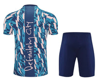 Maglia da allenamento e pantaloncini del Manchester City 25/26