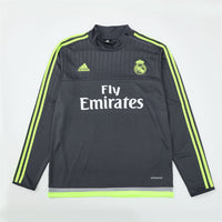 Maglia da allenamento retrò manica lunga Real Madrid 15/16