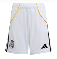 T-shirt e Pantaloncini Bambino Real Madrid Home 25/26