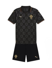 T-shirt e Pantaloncini per Bambino Portugal “Pantera Negra” 25/26