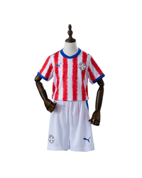 T-shirt e Pantaloncini per Bambino Paraguay Home 26/27