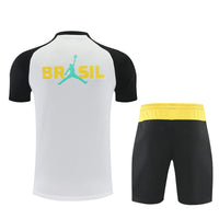 Maglia e Pantaloncini Allenamento Brasil Bambino 26/27