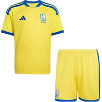 T-shirt e Pantaloncini per Bambino Ucraina Home 26/27