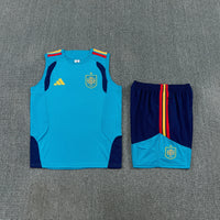 Maglia e pantaloncini da allenamento Spagna 26/27