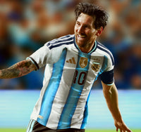 MAGLIA ARGENTINA Home - 26/27 VERSIONE GIOCATORE - CON TOPPA DEL CAMPIONE DELLA COPPA DEL MONDO