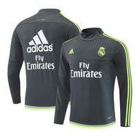 Maglia da allenamento retrò manica lunga Real Madrid 15/16