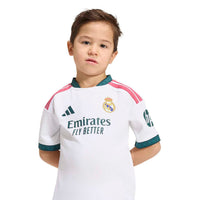 T-shirt e Pantaloncini Bambino Real Madrid Home 26/27