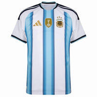 MAGLIA ARGENTINA Home - 26/27 VERSIONE GIOCATORE - CON TOPPA DEL CAMPIONE DELLA COPPA DEL MONDO