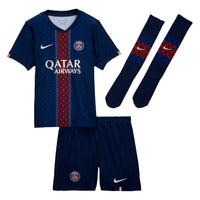 T-shirt e Pantaloncini per Bambino PSG Home 25/26 - Con Calzettoni
