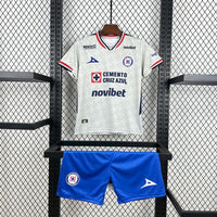 T-shirt e Pantaloncini per Bambino Cruz Azul Away 25/26